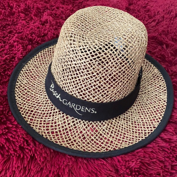 Busch Gardens Accessories - Busch Gardens straw sun hat